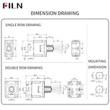 12MM Toggle Switch R&G Dual color Design IP67 Waterproof