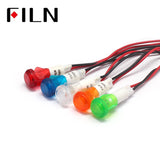 10mm 220v coffee machine plastic indicator light lamp Colour