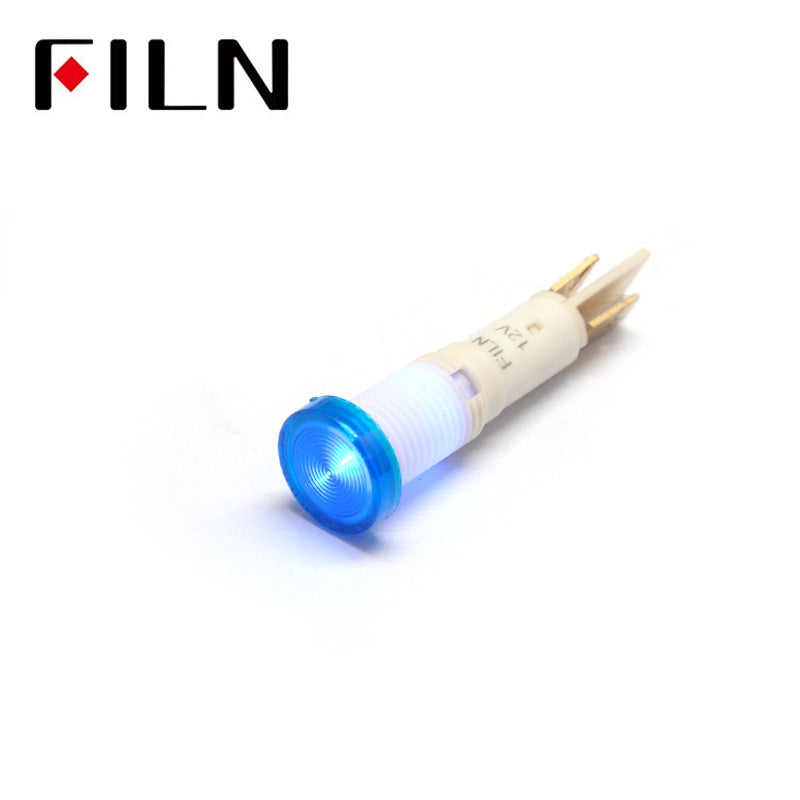 10mm 48v led plastic signal indicator light lamp Blue