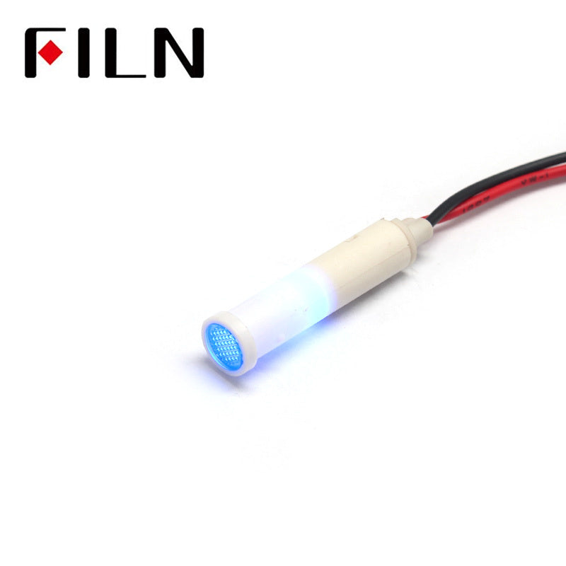 8MM LED 28V Indicator Light With Wire Online Shop