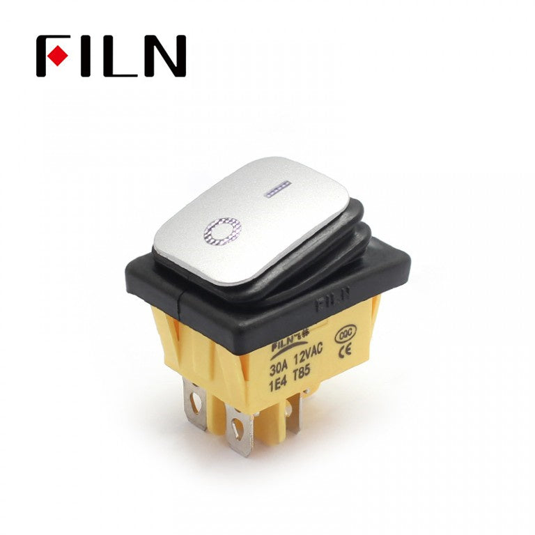 FILN Custom Symbol Spray Lacquer IP67 12V Rocker Switch Shop Now