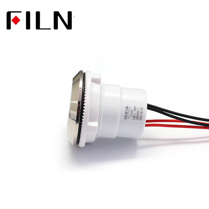 FILN IP67 étanche 12 MM 12V 220V Mini interrupteur à bouton
