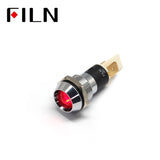 16MM 12v red led ip67 metal signal indicator light in sale