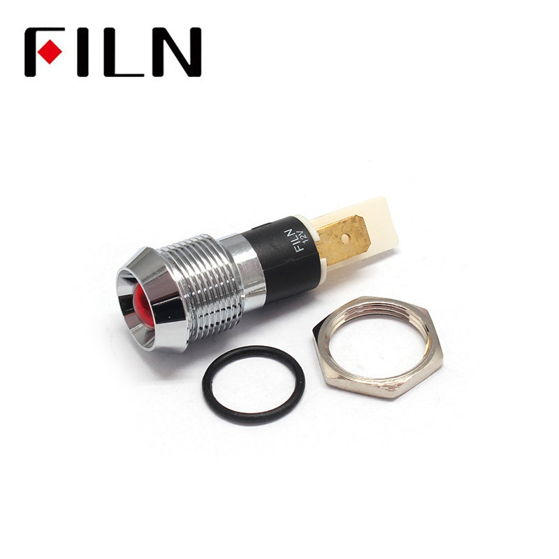 16MM 12v metal signal indicator light