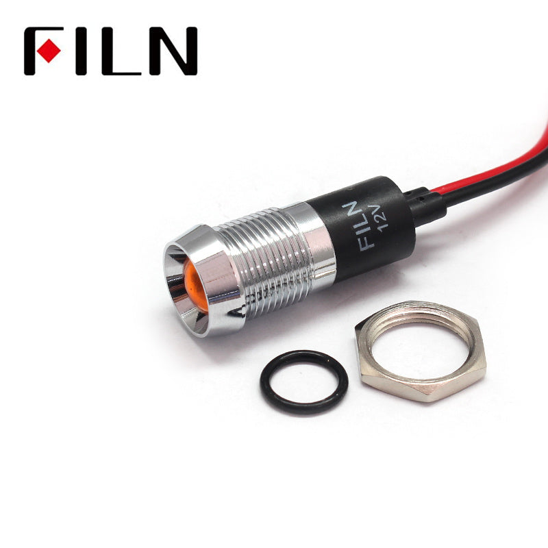 14mm LED Metal Pilot 24V LED Indicator Light Detail