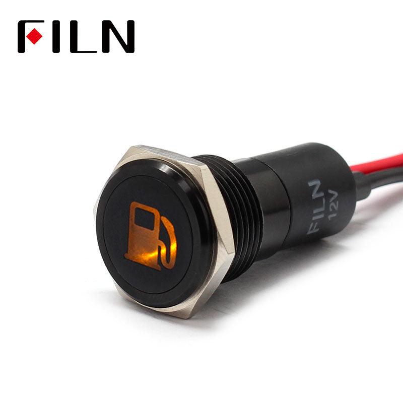 16MM Imported LED Malfunction Indicator Light oil light