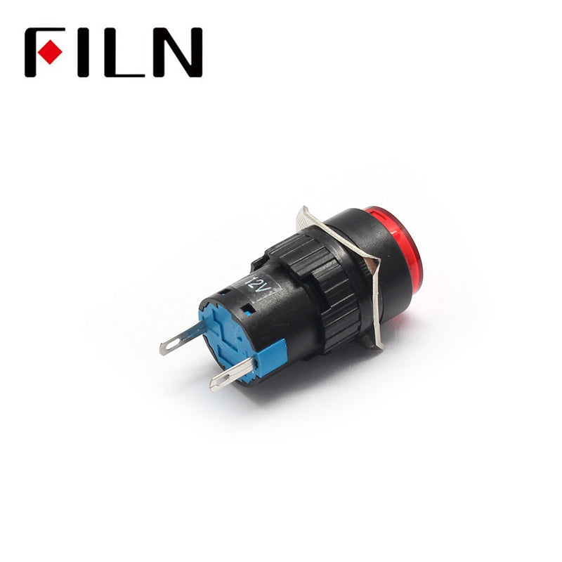 16mm 380v Distribution box plasitc blue indicator light best price