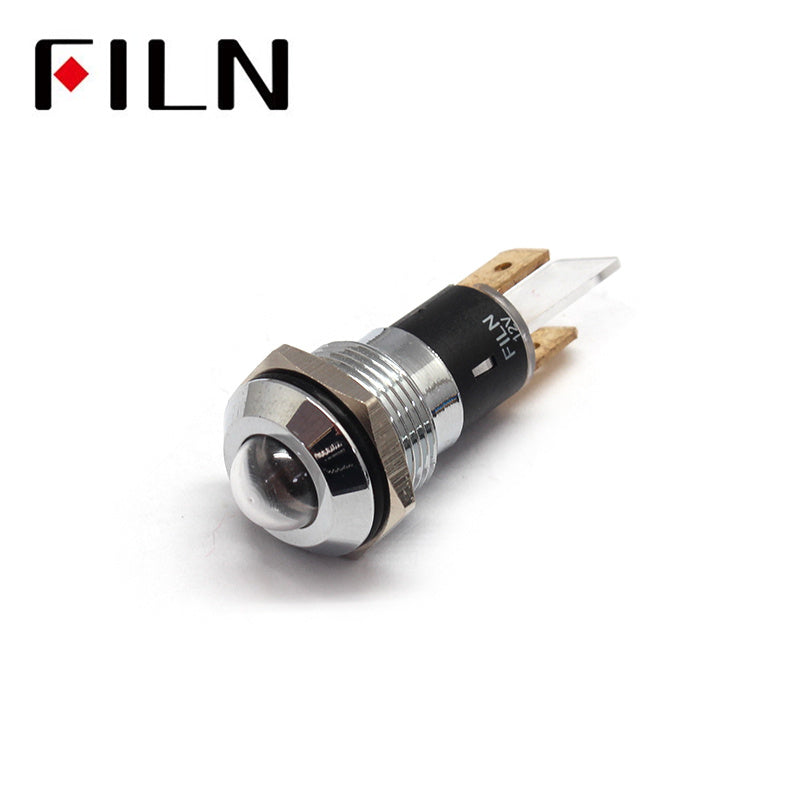 16MM 5/8 inch IP67 LED metal pilot indicator light china