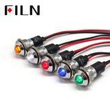 16MM IP67 Generator Metal Pilot 24VDC LED Indicator Light