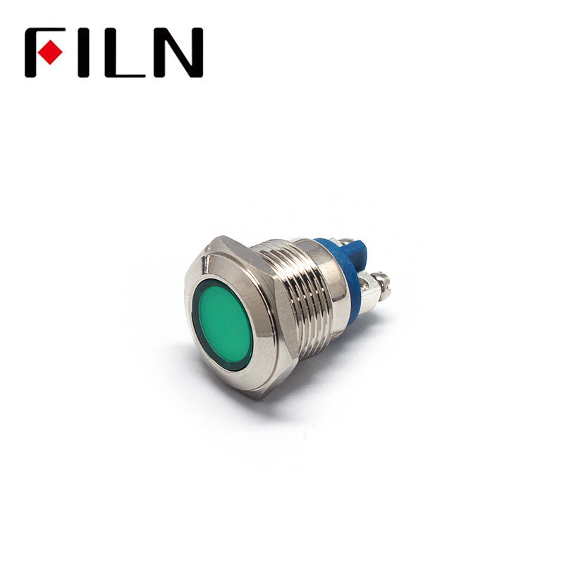 16mm 24V LED Screw Feet Metal Indicator Light sale now