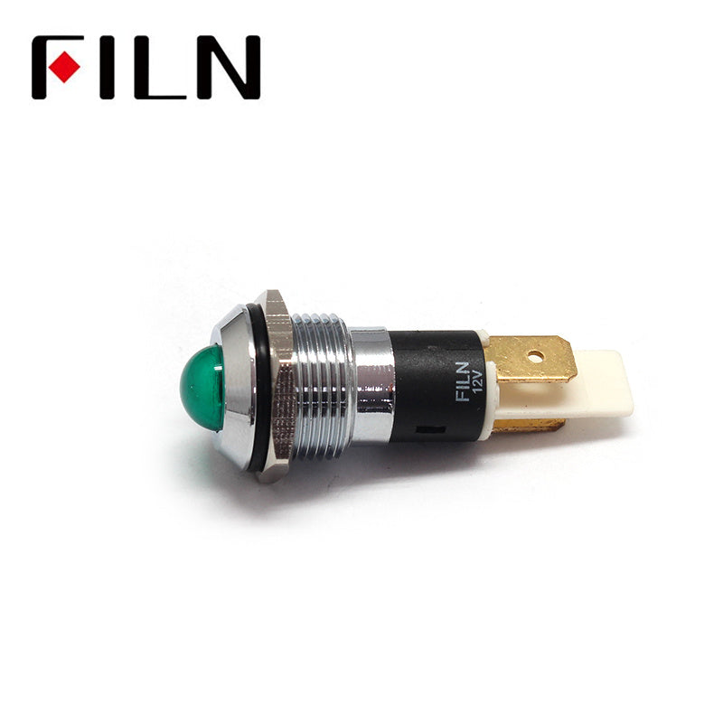 16MM 5/8 inch IP67 LED metal pilot indicator light price