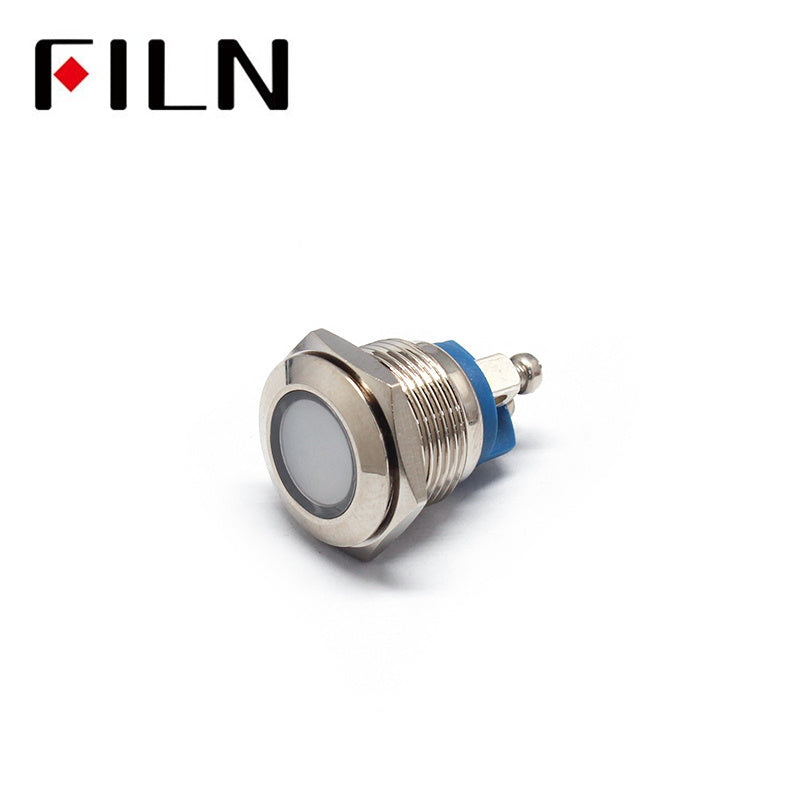 16mm 24V LED Screw Feet Metal Indicator Light price