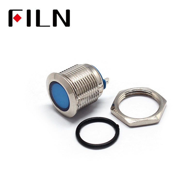 16MM 12V LED Switch with Indicator Light