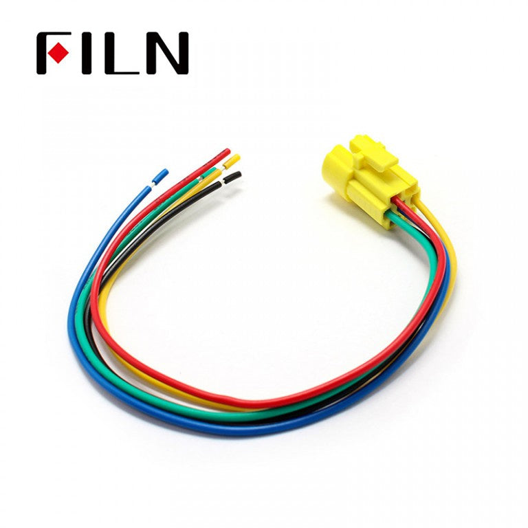 Push Button Wire Connector 4 Wires in-line Wiring Cable Socket Online Shop 