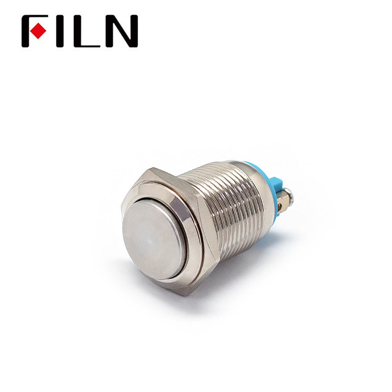 FILN IP67 étanche 12 MM 12V 220V Mini interrupteur à bouton-poussoir en  métal-FILN - YUEQING YULIN ELECTRONIC CO., LTD