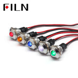 19mm LED Metal Flameproof Indicating Light Colour