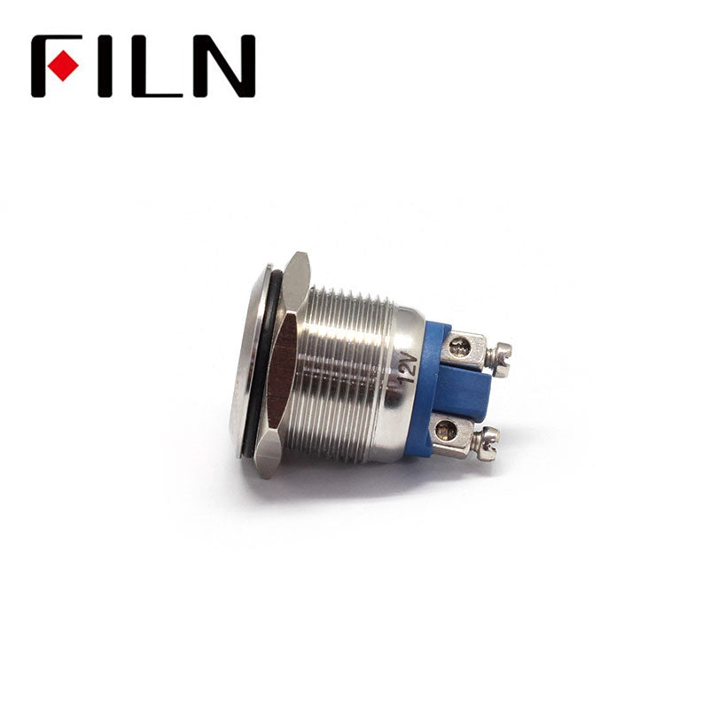 19mm 110v LED Metal Signal Indicator Light Parts