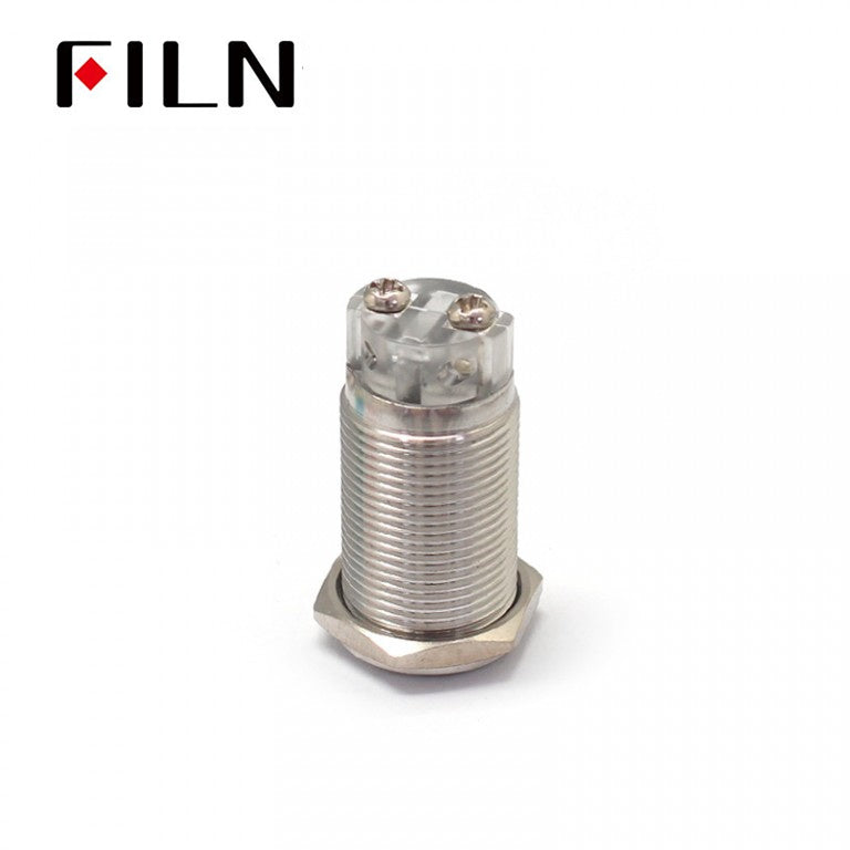 Metal Buzzer AC24-220V Flat Round Honeycomb Bottom