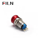 19MM 3 Pins Waterproof Metal Push Button Stop Switch Shop Now