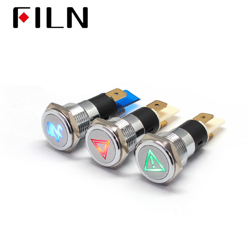 16mm Waterproof indicator light Car indicator lamp light IP67 Online Shop