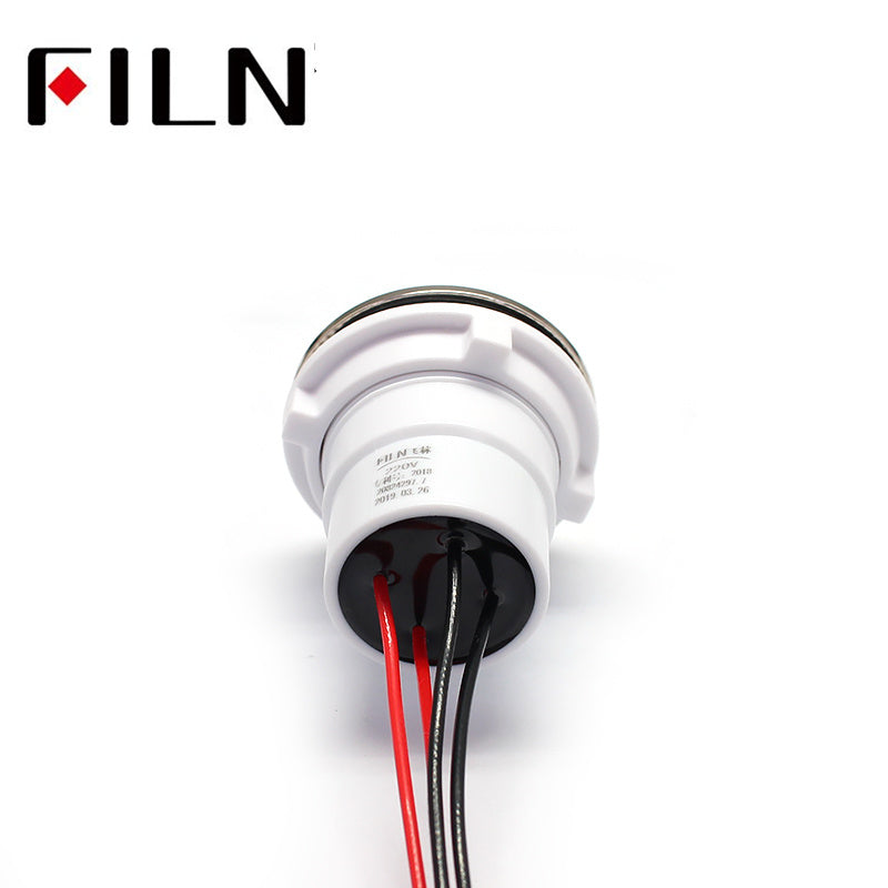 30MM IP67 24V Red Green Good Price Illuminated Push Button Switch Bottom