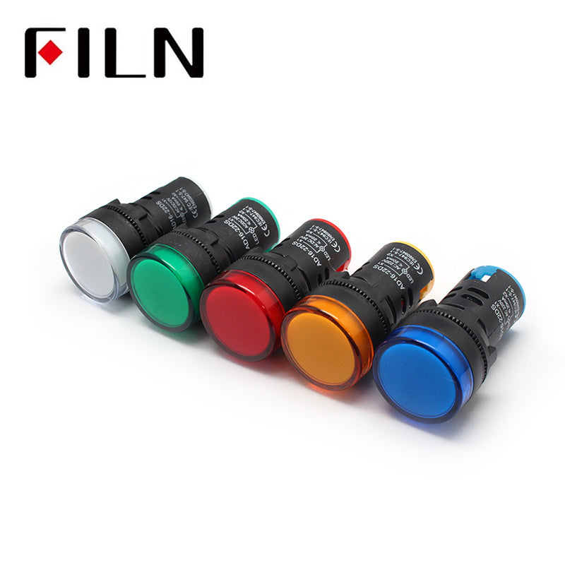 16mm 12V Red Control Panel Indicator Lights best price