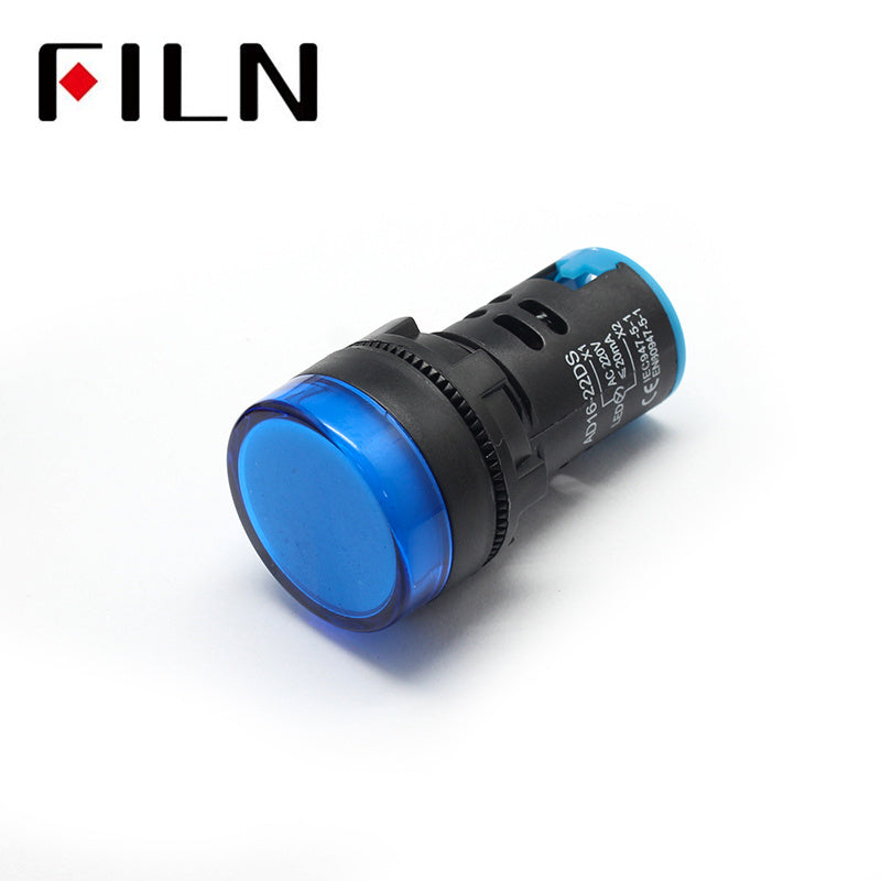 16mm 12V Red Control Panel Indicator Lights blue