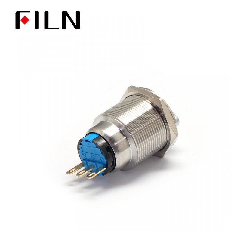 22MM LED Metal Rotary Latching 2 Step Push Button Switch Online Shop