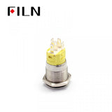 16MM 24V Waterproof Automotive Push Button Starter Switch Botton