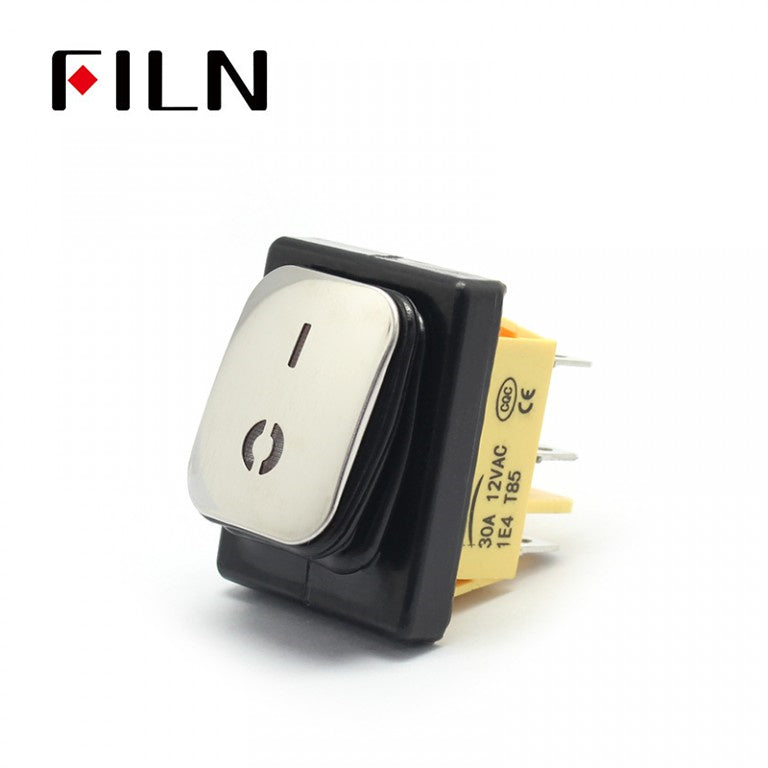 FILN Illuminated 250V IP67 Stainless Steel 6 PIN Rocker Switch Online Shop