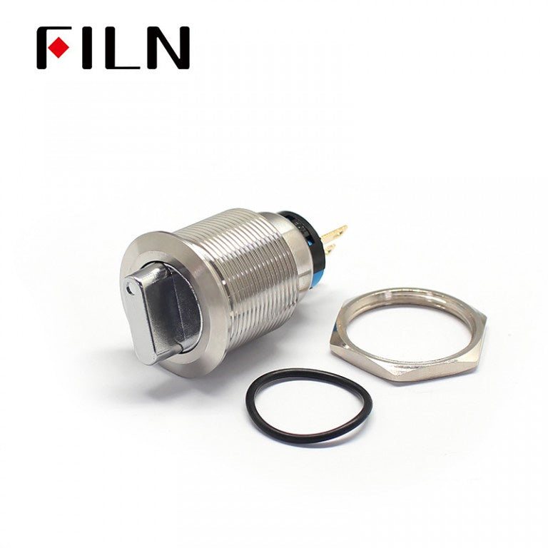 22MM LED Metal Rotary Latching 2 Step Push Button Switch Price