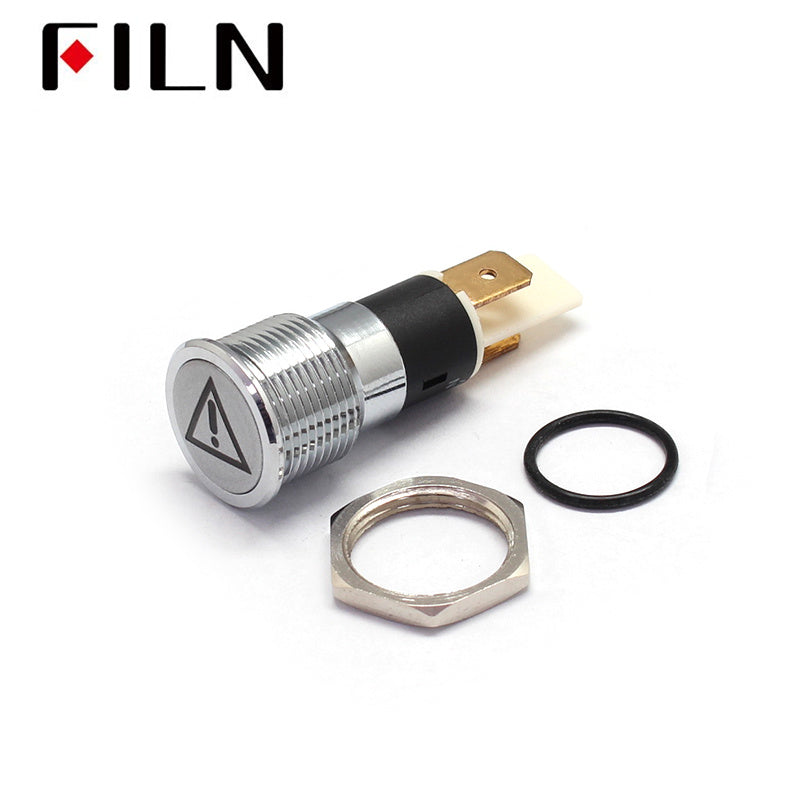 16mm Waterproof indicator light Car indicator lamp light IP67 Details