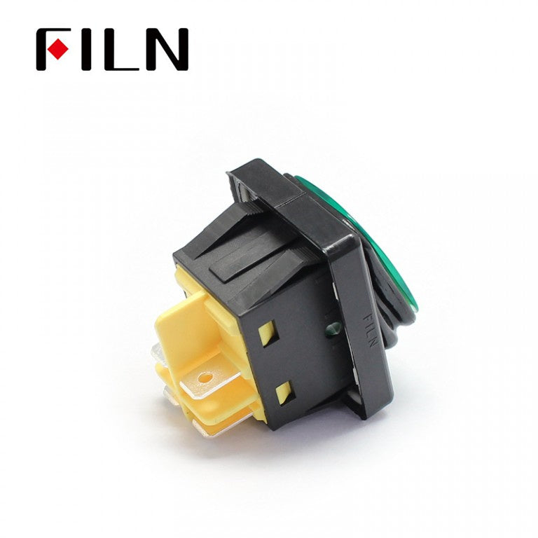 KCD4 30A UL Illuminated 4Pins IP68 Lighted Rocker Switch In Sale