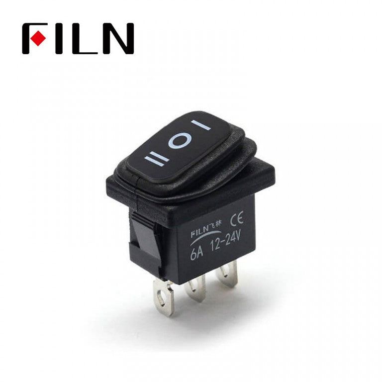 Micro interrupteur à bascule 3PIN momentané 6V 20A rond électrique - FILN -  YUEQING YULIN ELECTRONIC CO., LTD