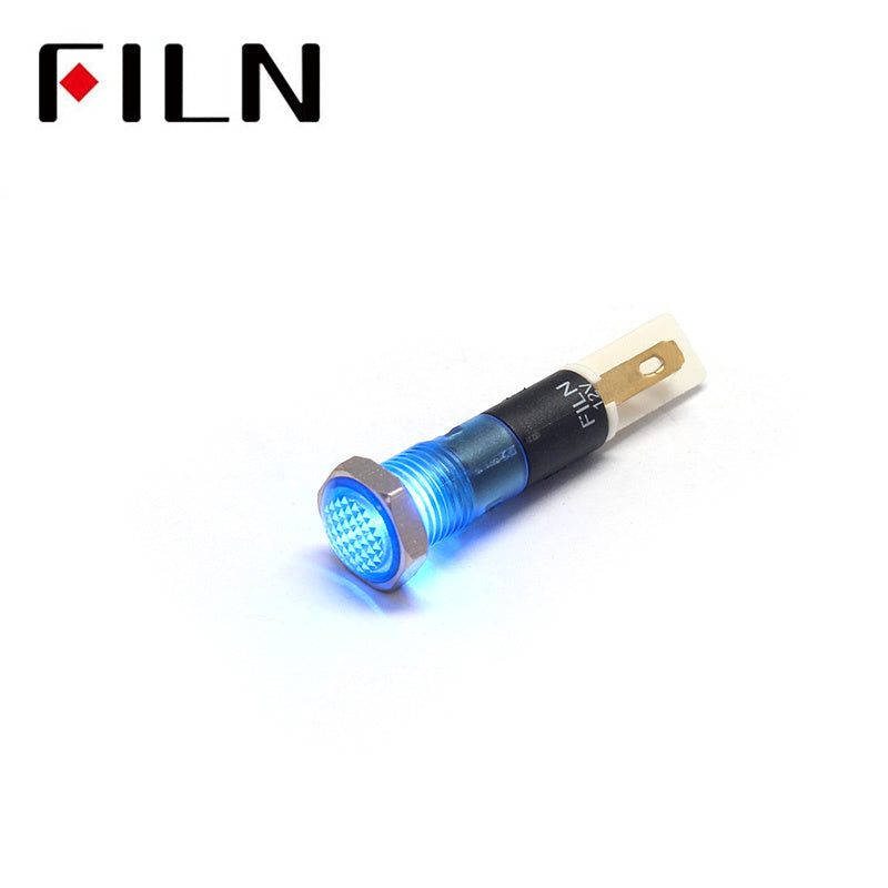 8MM 12V LED IP67 Plastic Indicator Light Shop