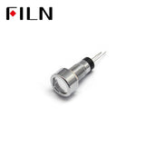 8mm Metal Automation 12V Mini LED Indicator Lights White