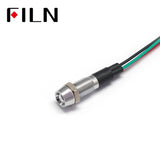 12V Double Color 8mm LED FILN Indicator Light Lamp With Wire White