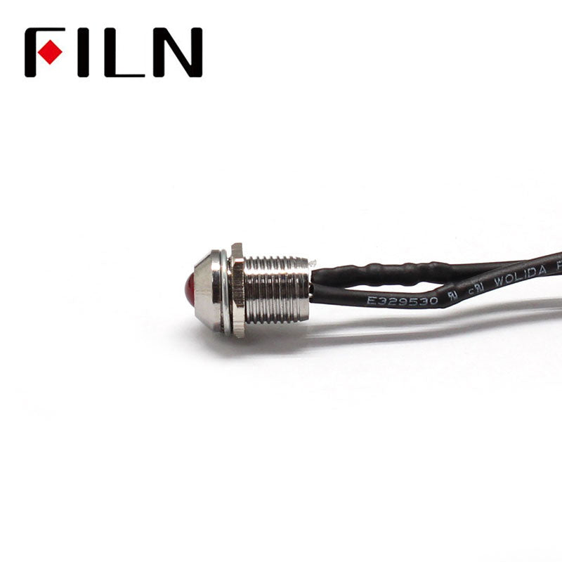 8mm Cheap and Good Quality 120V Panel Mount Indicator Light On Sale