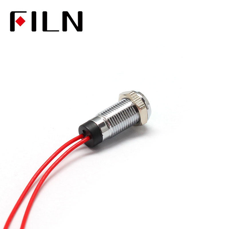 8MM Custom Short 110V IP67 Oven Indicator Light On Sale