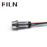 12V Metal Welding Machine 8mm LED Indicator Light Size