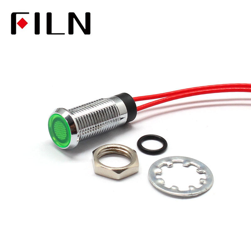 8MM Custom Short 110V IP67 Oven Indicator Light China