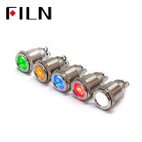 12MM 24V metal Medical equipment red metal indicator light Colour