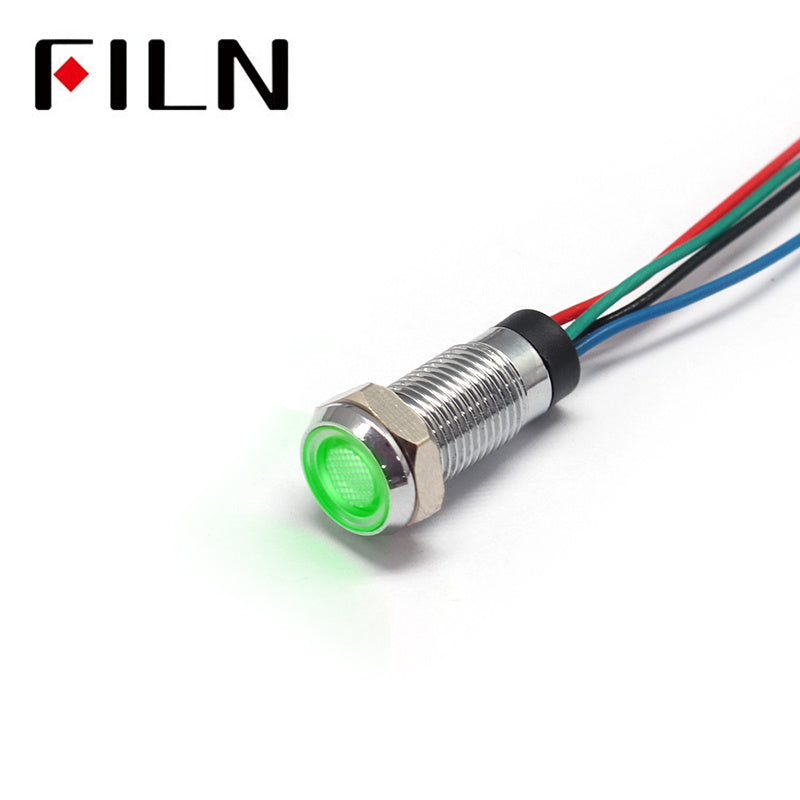 8mm Three Color Red Green Blue, A Total of Yin Indicator Light On Sale