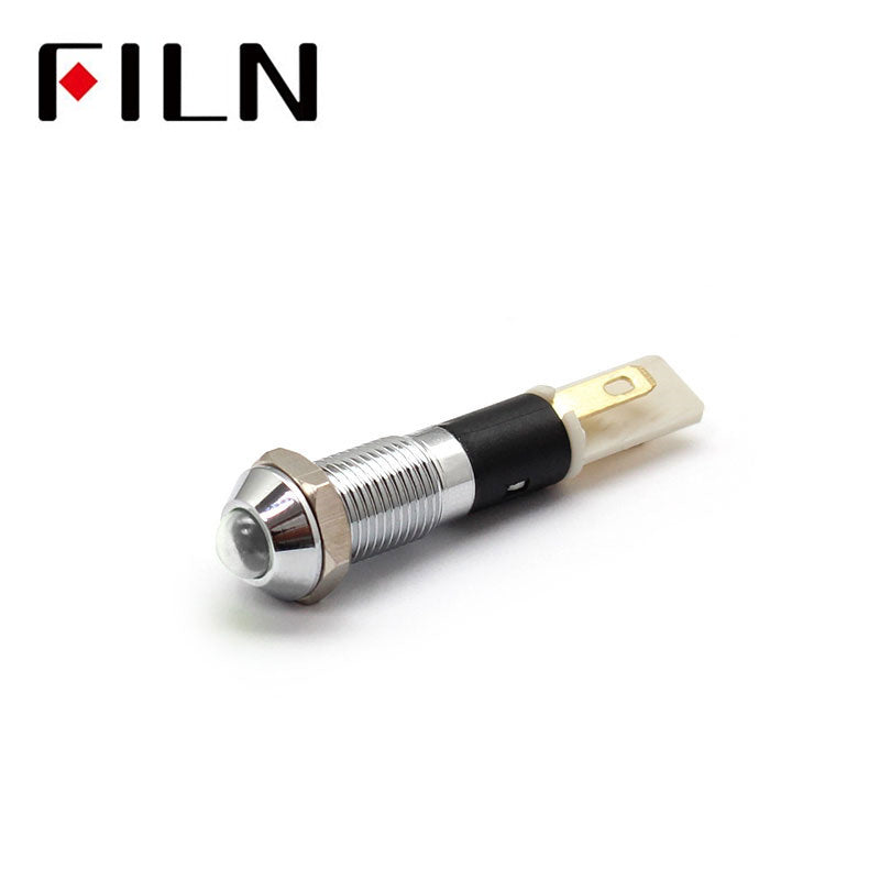 36V Red New Converx Head 8mm Mini LED Indicator Lights On Sale