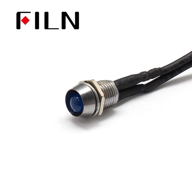 8mm FL1M-8CW-4 LED Indicator Lights For Cars In Sale