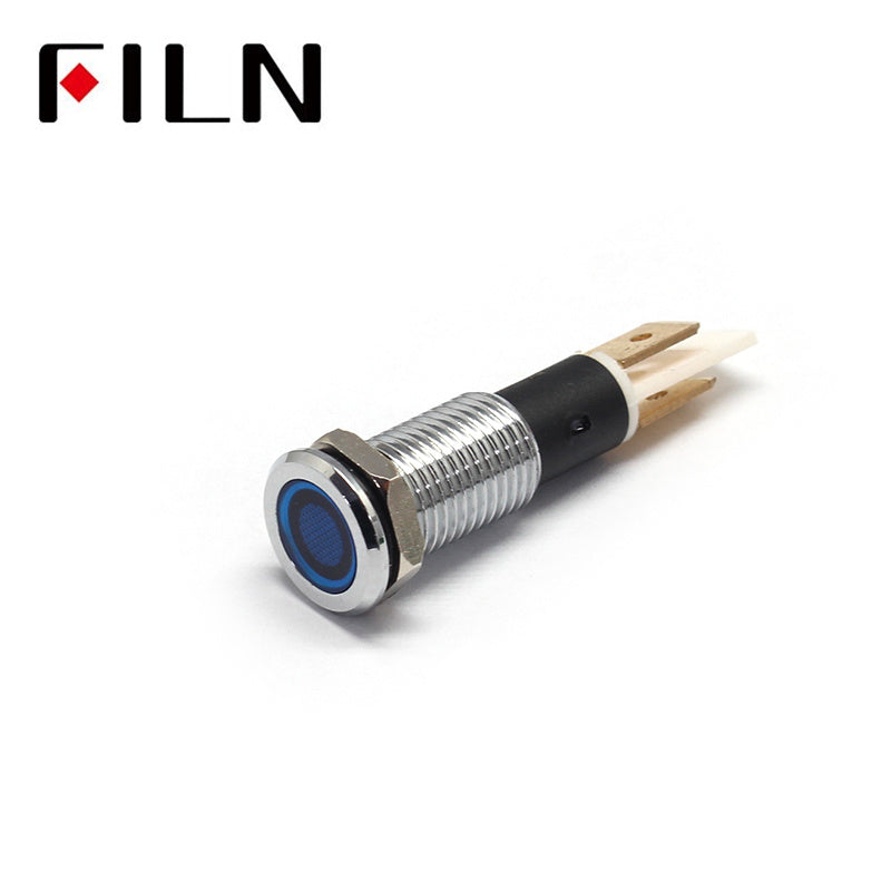 10MM 120V LED AC POWER INDICATOR LIGHT Blue