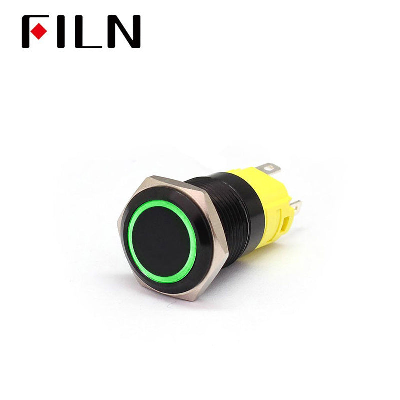 16mm 12V 110V 220V LED Push Button Switch Ring LED