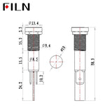 10mm 48v led plastic signal indicator light lamp