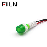 10MM 120V 240V PANEL NEON INDICATOR LIGHTS LAMP Green