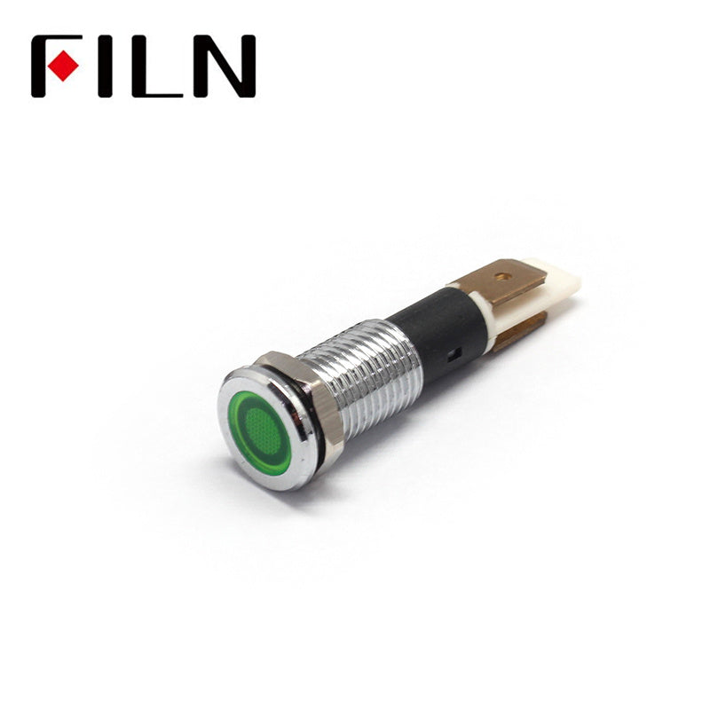 10MM 120V LED AC POWER INDICATOR LIGHT Green